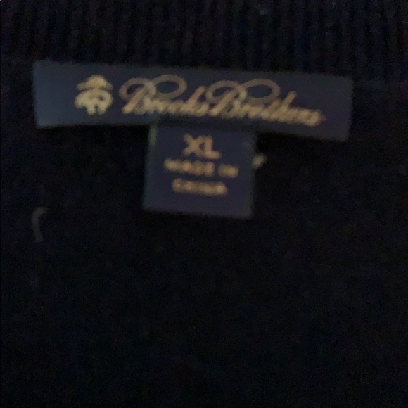 Brooks Brother Navy Blue Sweater - Picture 2 of 5